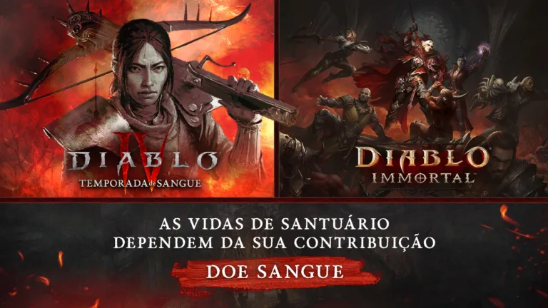 Campanha de Diablo incentiva fãs a doarem sangue em São Paulo