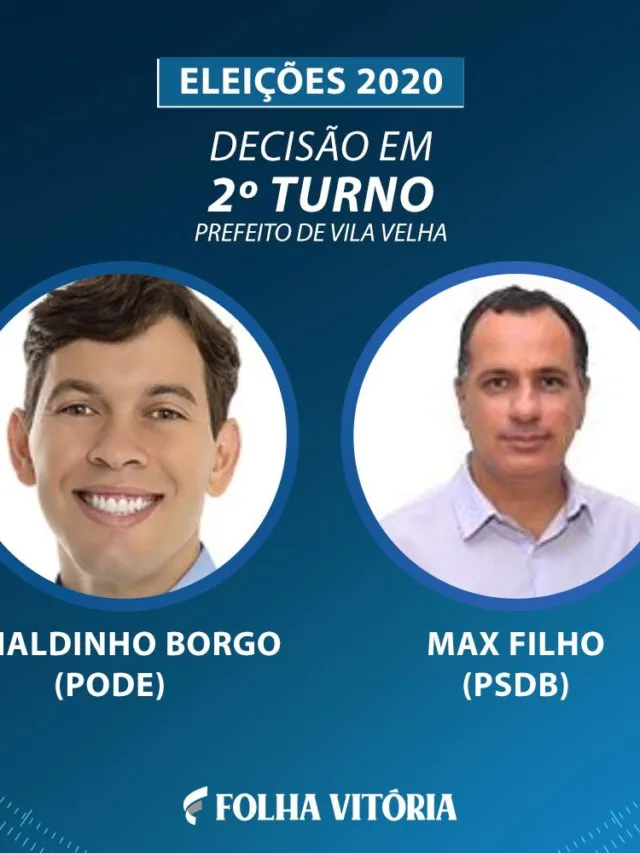 Debate ao vivo: candidatos a prefeitura de Vila Velha discutem propostas na Rede Vitória às 20h40