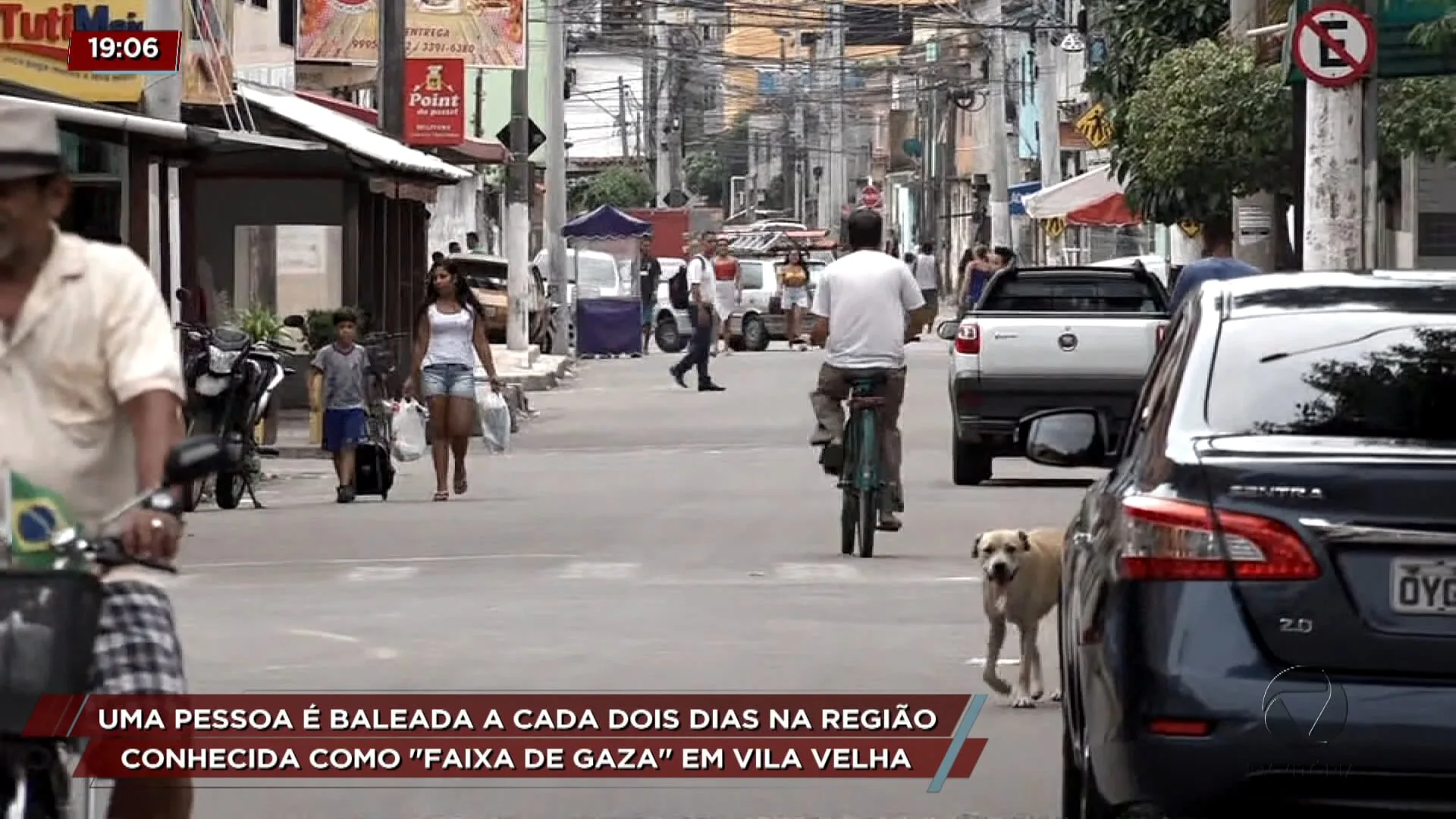 Uma pessoa é baleada a cada dois dias na "Faixa de Gaza" em Vila Velha