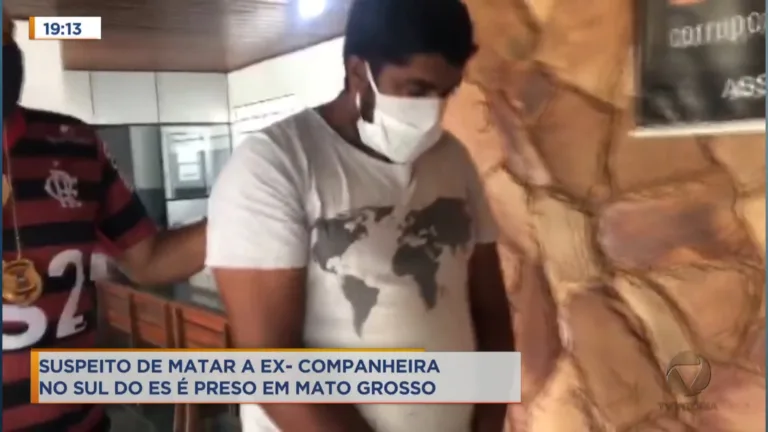 Suspeito de matar ex-mulher no sul do ES foi preso em Mato Grosso