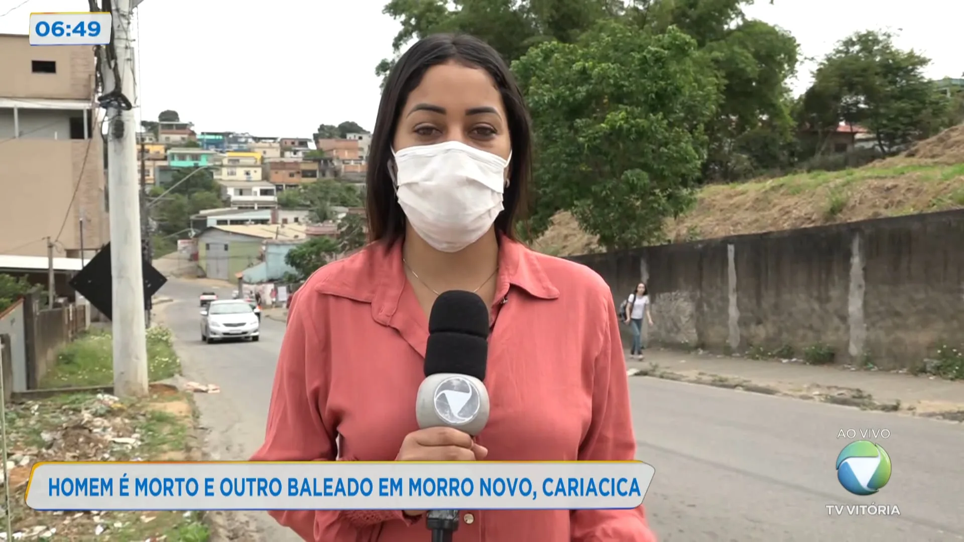 Homem é morto e outro baleado nem Morro Novo, Cariacica