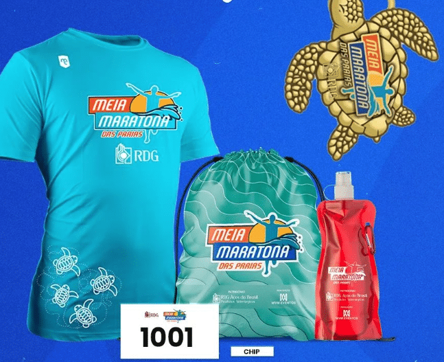 Meia Maratona das Praias: entrega dos kits a partir de quinta-feira