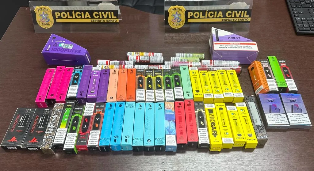 Principal fornecedor de cigarro eletrônico no ES é preso