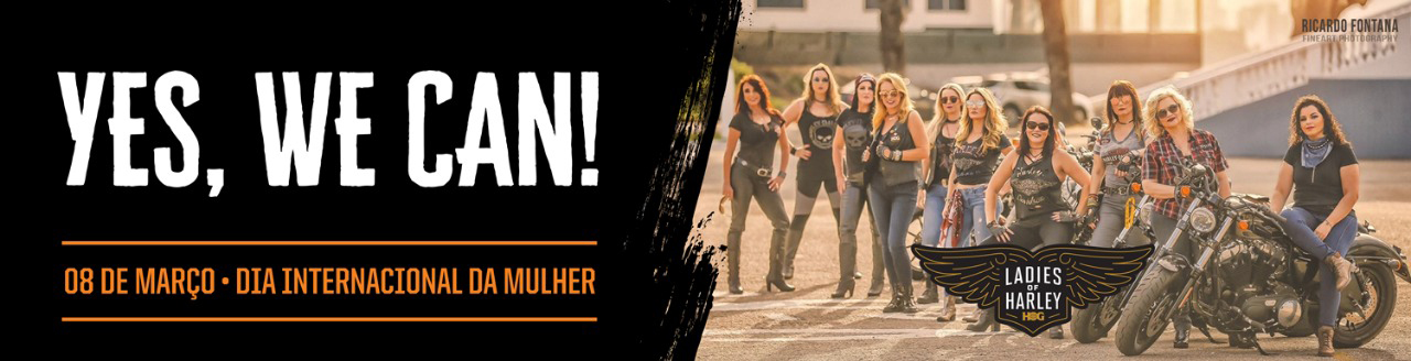 Dia Internacional da Mulher Vitória Harley-Davidson