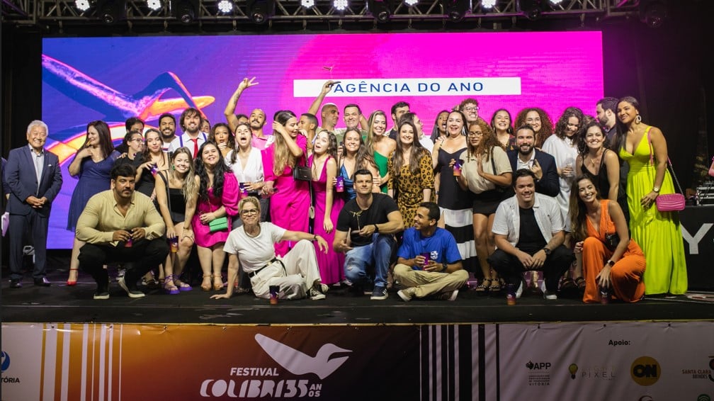 2022 terminou e o mercado elegeu os melhores da propaganda capixaba na 35ª edição do Prêmio Colibri e a MP eleita Agência do Ano