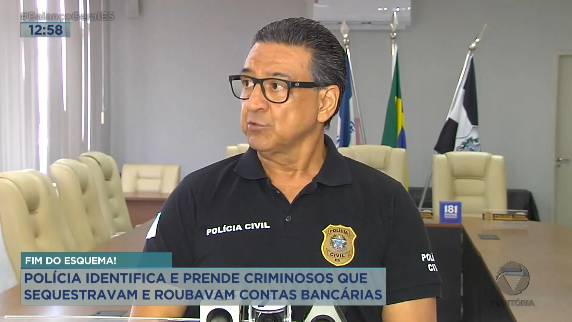 Polícia identifica e prende criminosos que sequestravam e roubavam contas bancárias