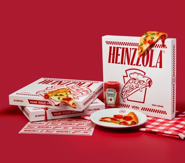 Heinz cria borda de pizza que já vem com ketchup: Fim do julgamento!