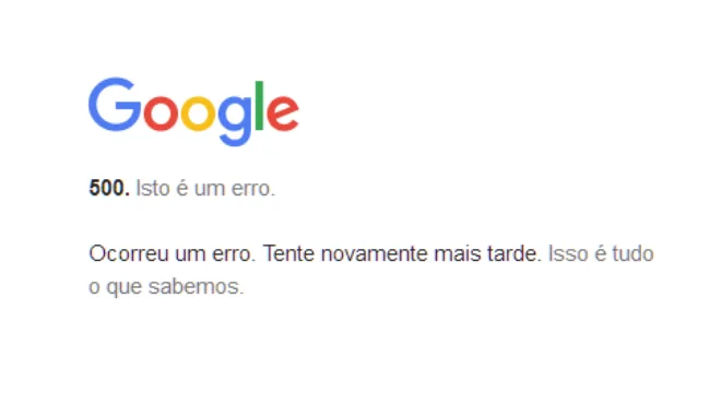 Serviços da Google apresentam instabilidade e usuários reclamam em redes sociais