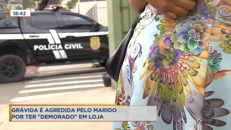 Grávida é agredida pelo marido por ter "demorado" em loja