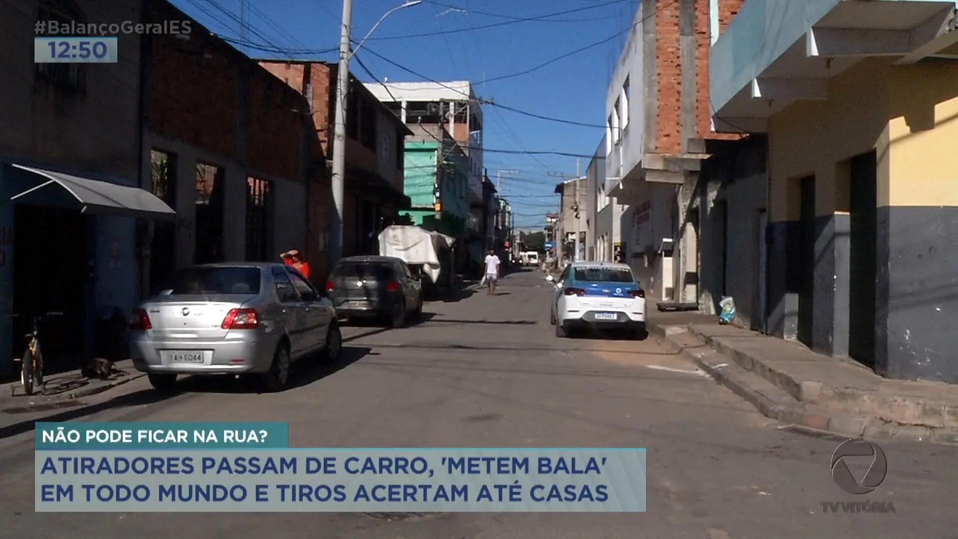 Duas pessoas foram baleadas em Vila Velha