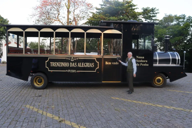 Trenzinho do Convento terá som que contará a história do local