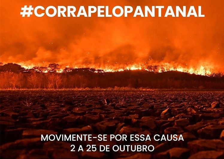 #CORRAPELOPANTANAL: movimente-se por essa nobre causa