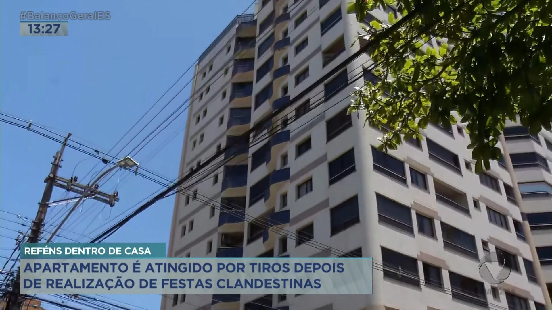 Apartamento é atingido por tiros depois de realização de festas clandestinas