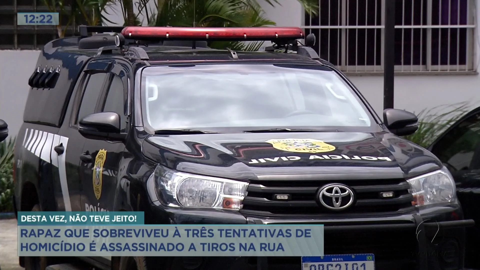 Rapaz é assassinado com vários tiros na Serra