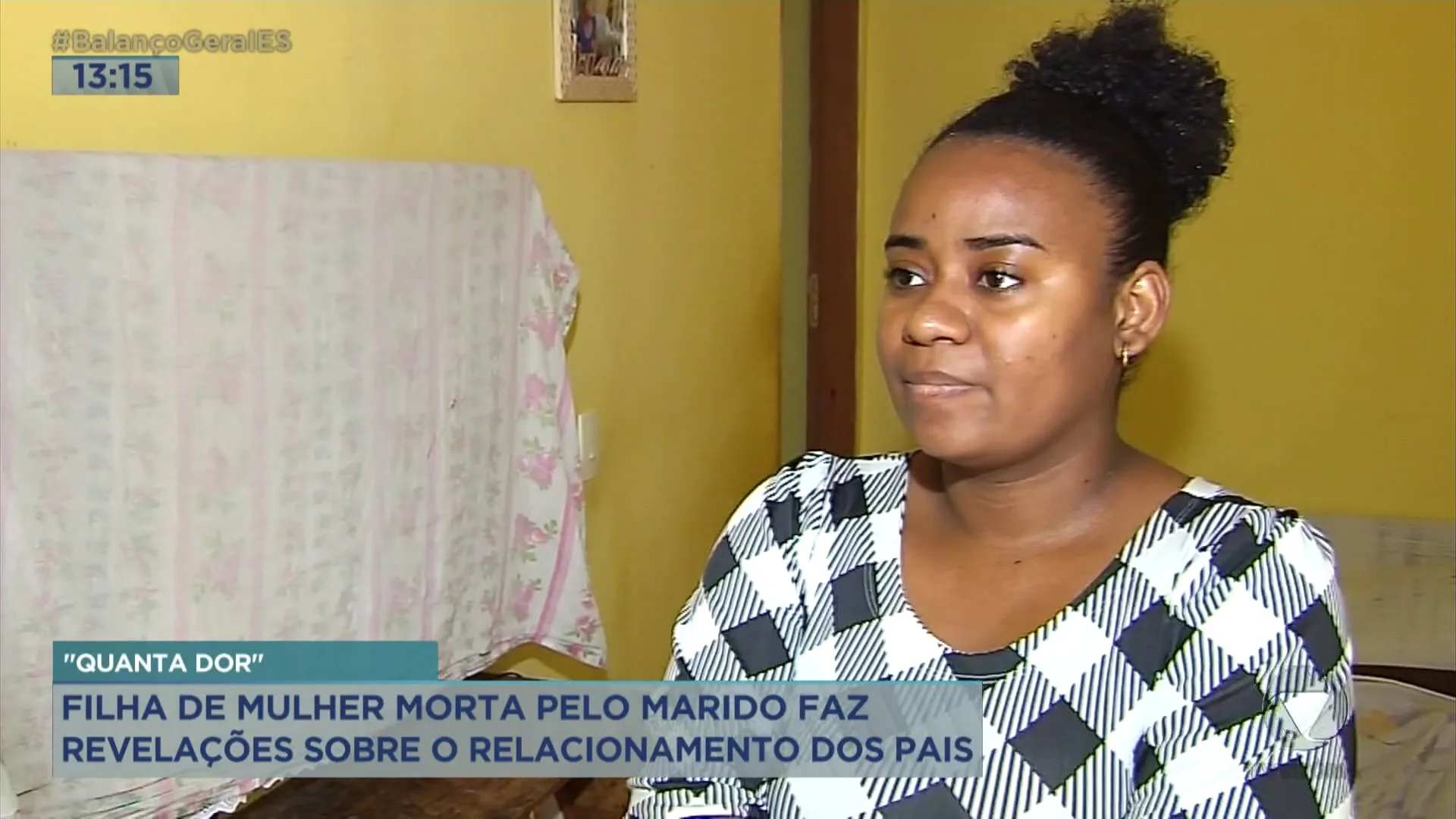 Filha de mulher morta pelo marido faz revelações sobre relacionamento dos pais