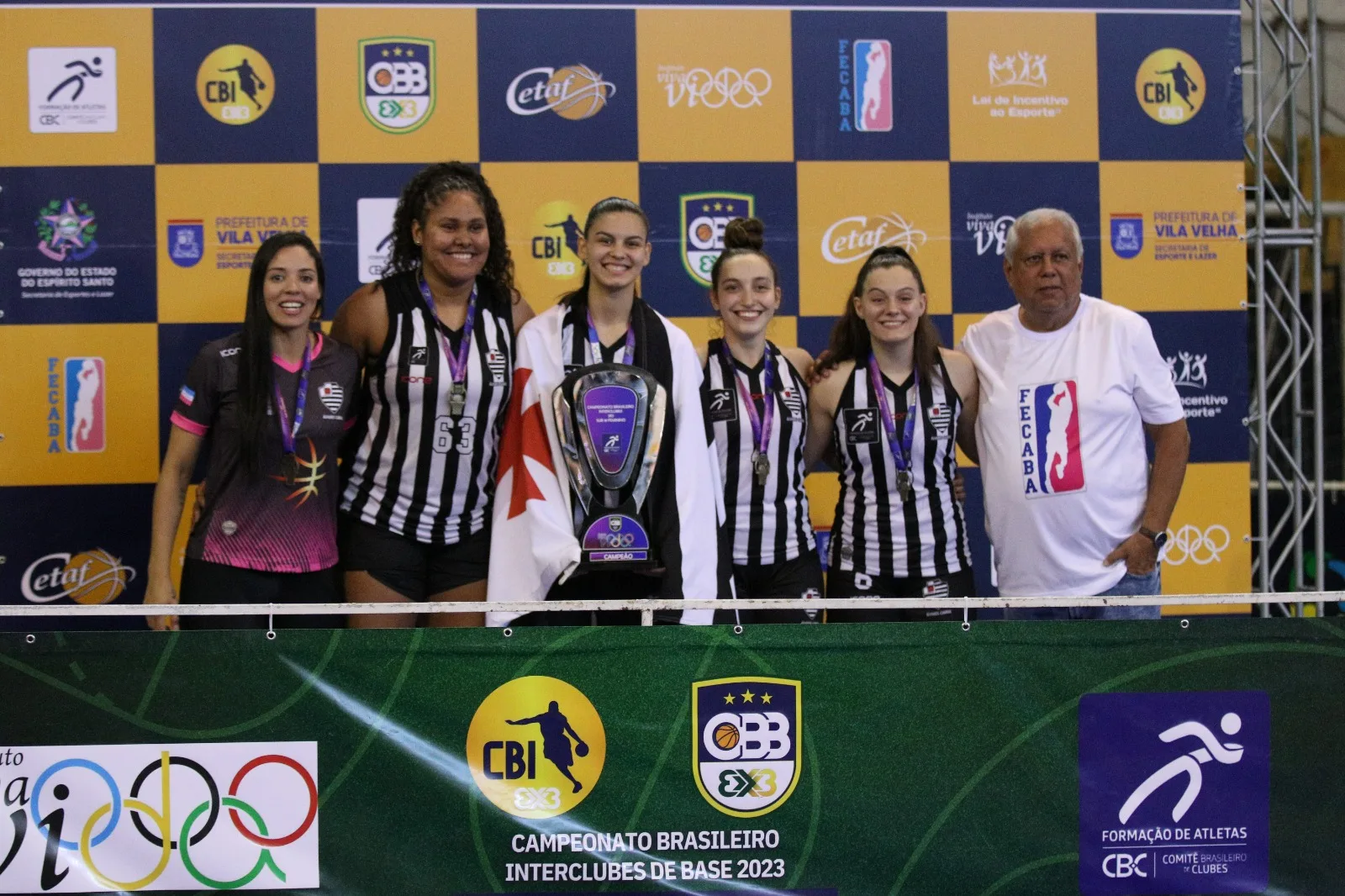 Álvares Cabral conquista o Brasileiro de Basquete 3x3 Feminino