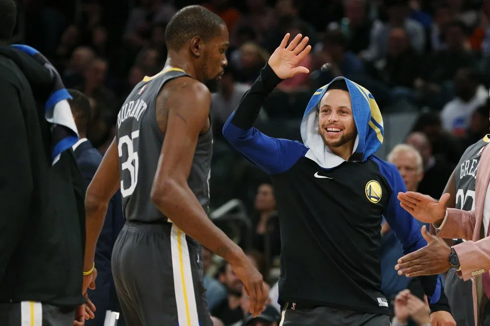 Curry e Durant lideram votações dos fãs para o NBA All-Star Game 2022