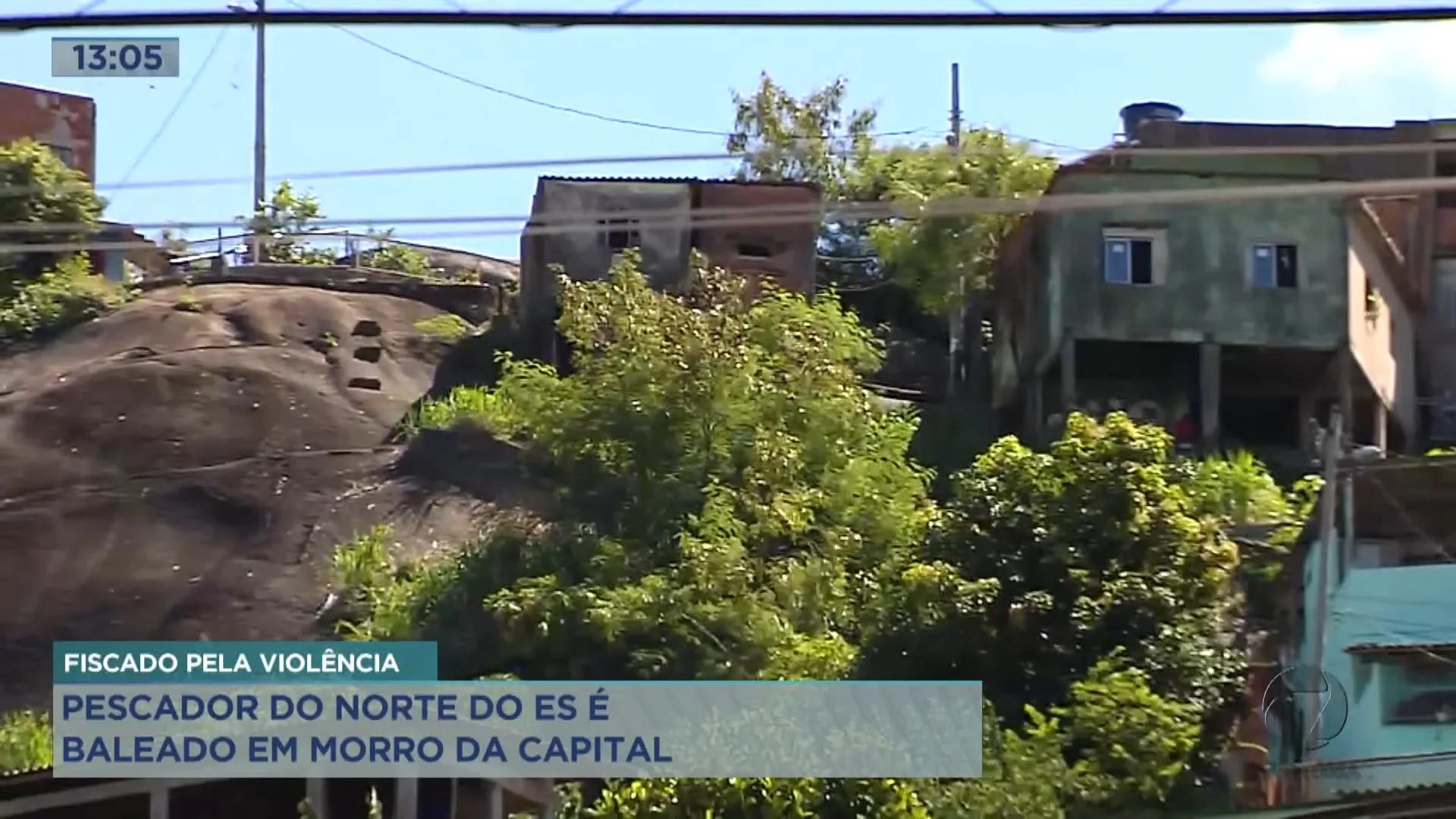 Pescador é baleado no Morro da Garrafa, em Vitória