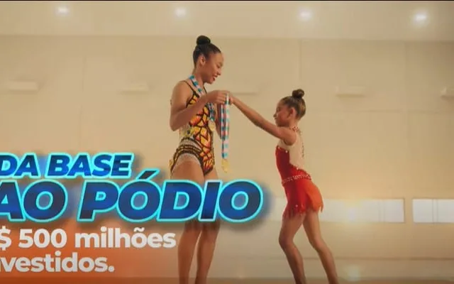 Danza emociona com campanha para a Sesport destacando o apoio do Governo do Estado aos atletas capixabas