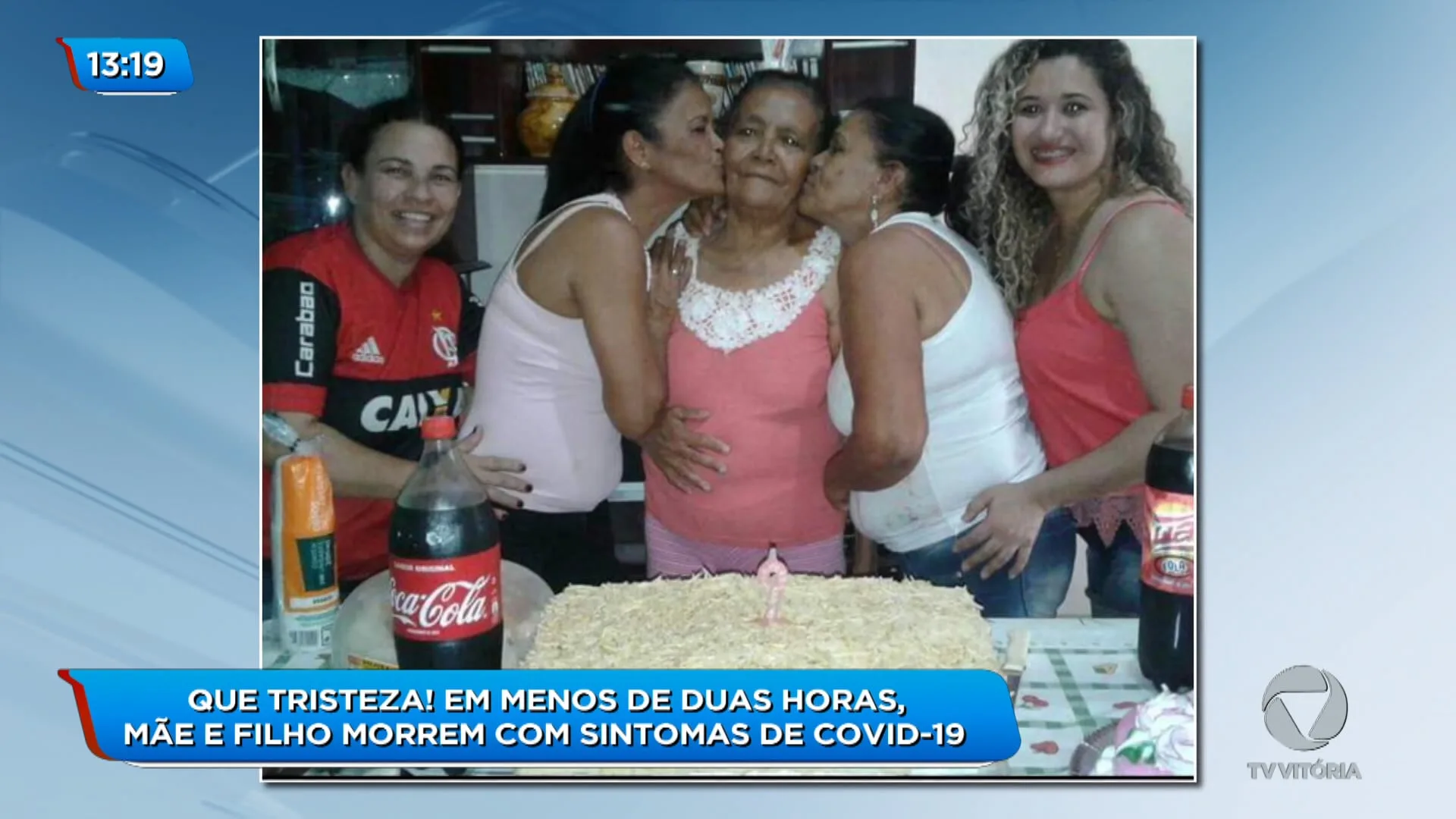 Mãe e filho morrem com diferença de duas horas