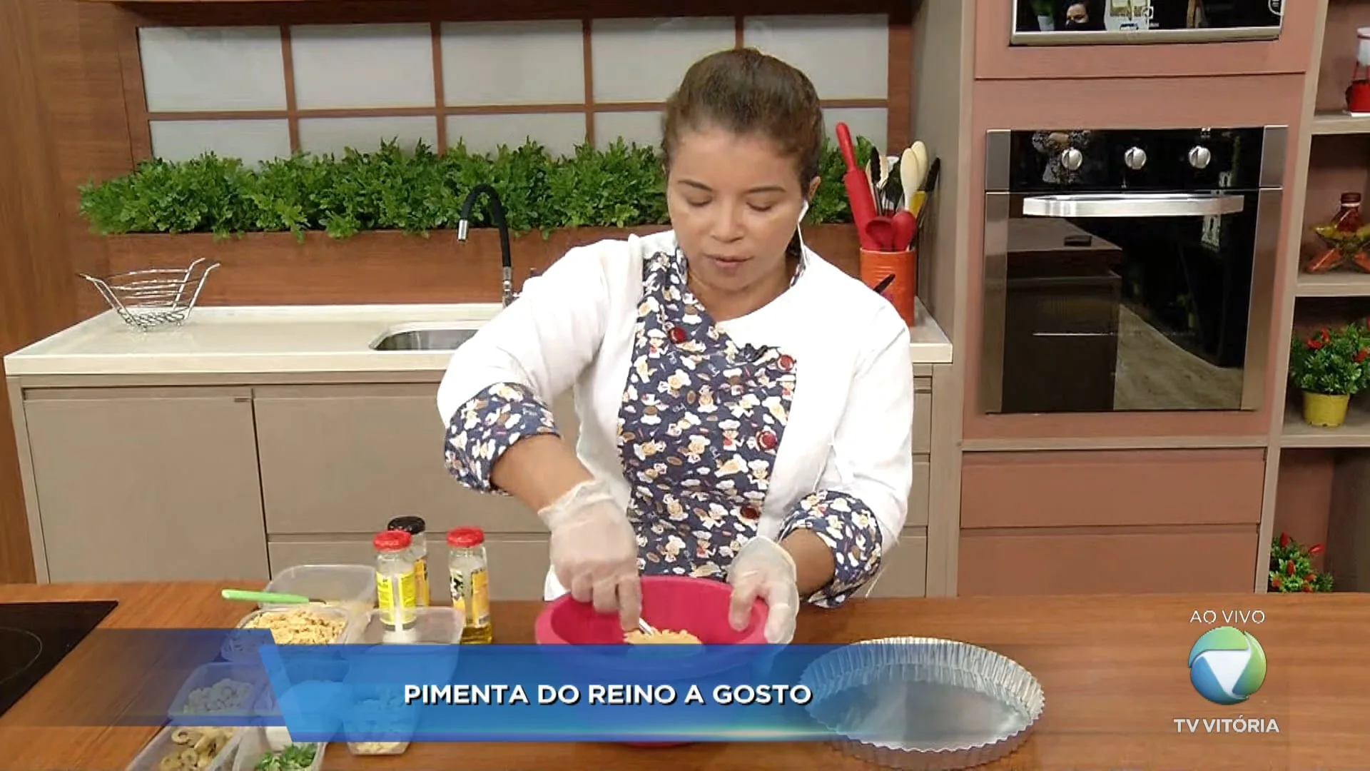 Espaço Gourmet: quiche de grão de bico com frango e ricota