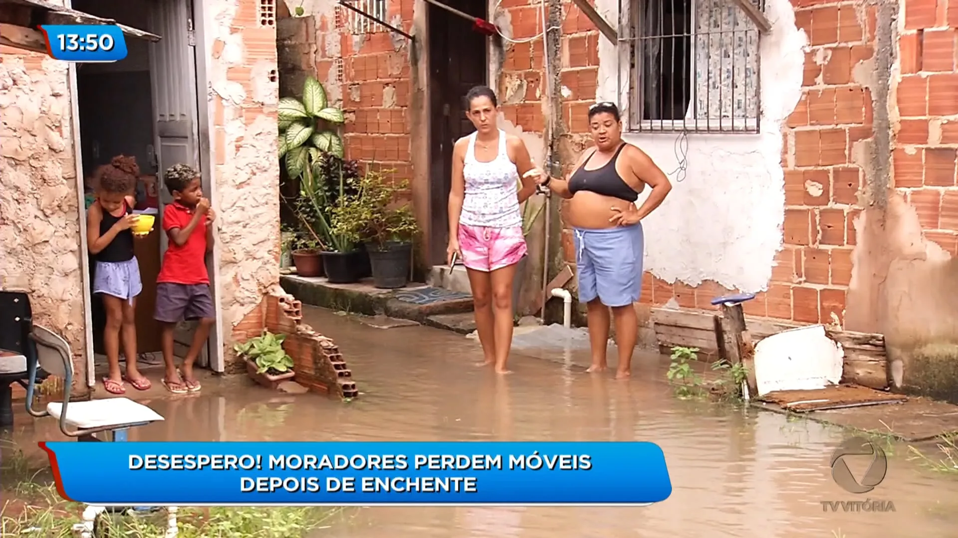 Vila Velha registra quase 200 mm de chuva em 24 horas