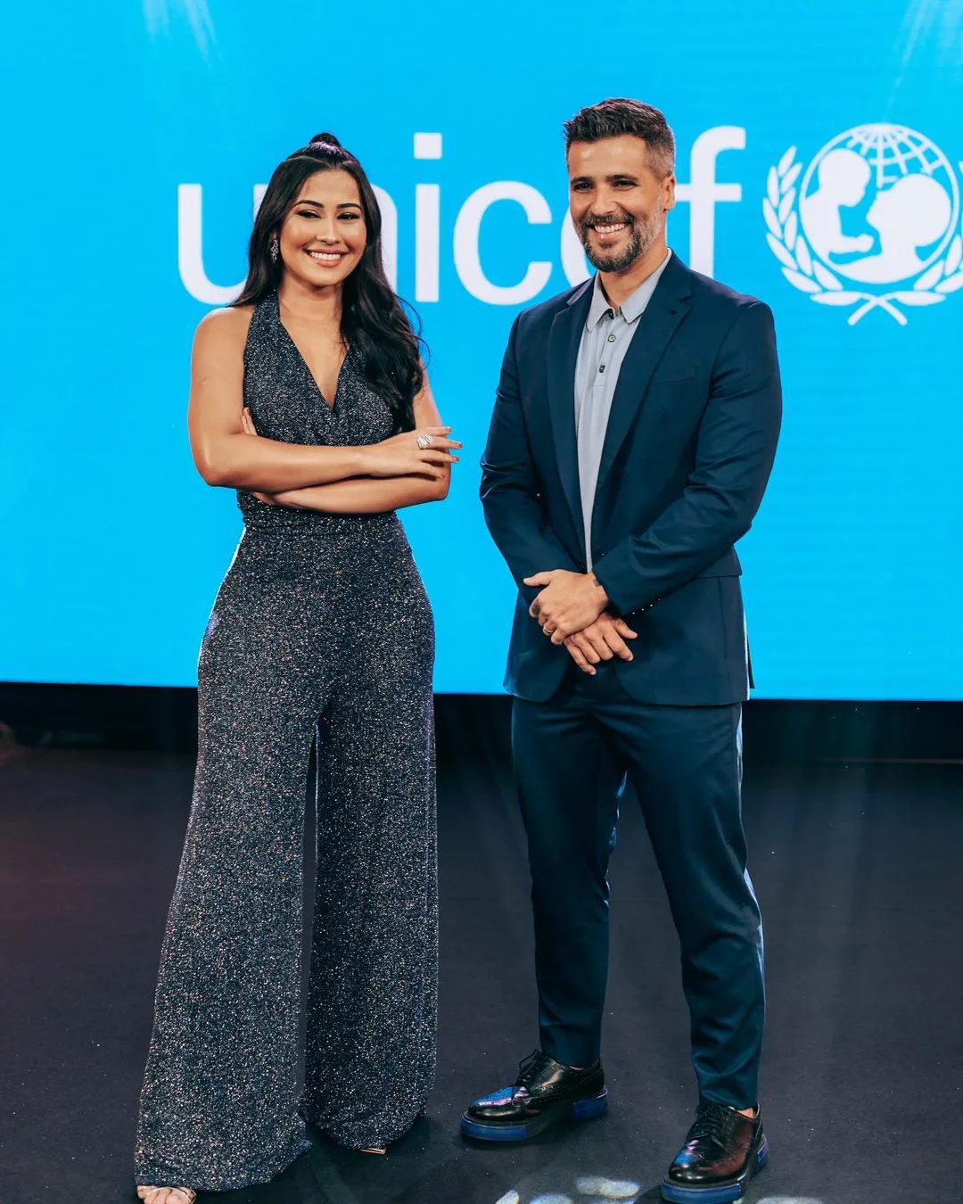 Bruno Gagliasso e Thaynara OG são novos embaixadores do Unicef no Brasil