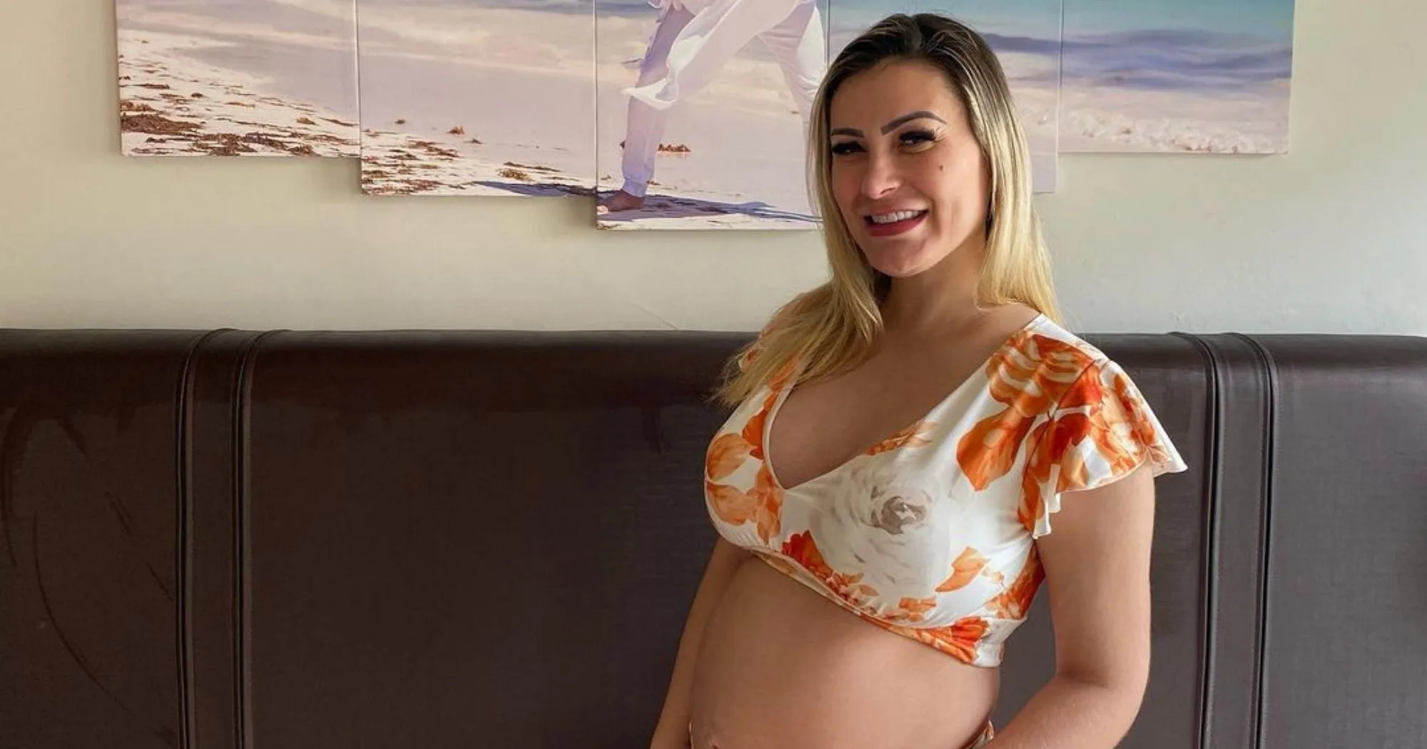 Andressa Urach revela real estado de saúde do filho: "Engordei 5 kg"