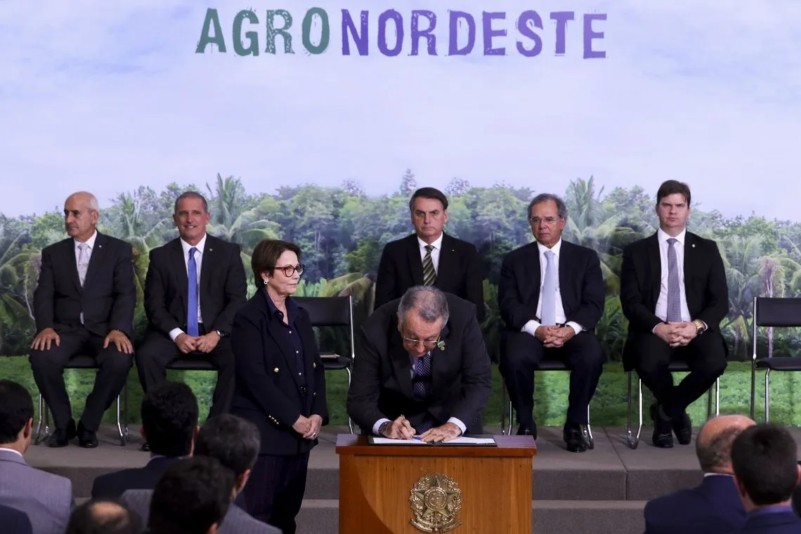 Solenidade de lançamento do Plano AgroNordeste no Palácio do Planalto