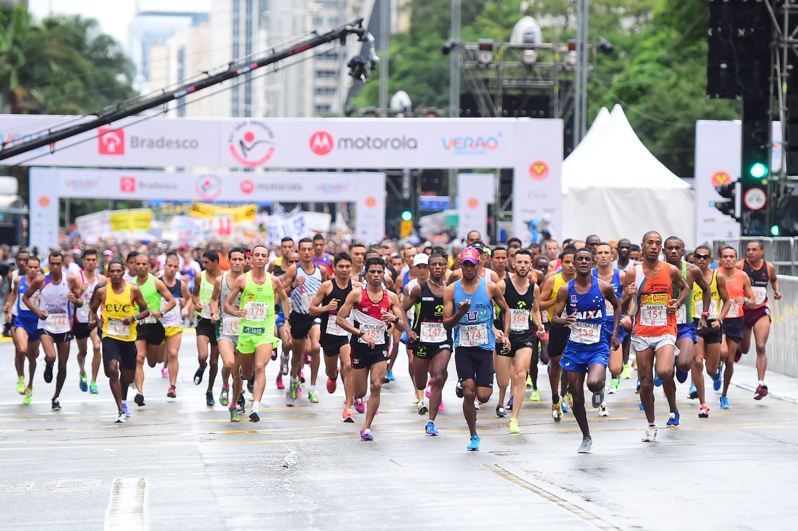 durante corrida internacional de Sao Silvestre,em Sao Paulo,SP 31/12/2017 Foto: Sergio Barzaghi/Gazeta Press