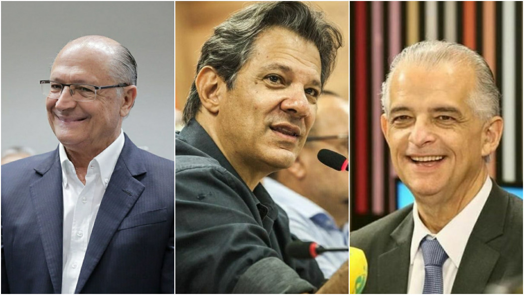 Imagem de Alckmin atrai mais votos a Haddad do que a França, diz estudo