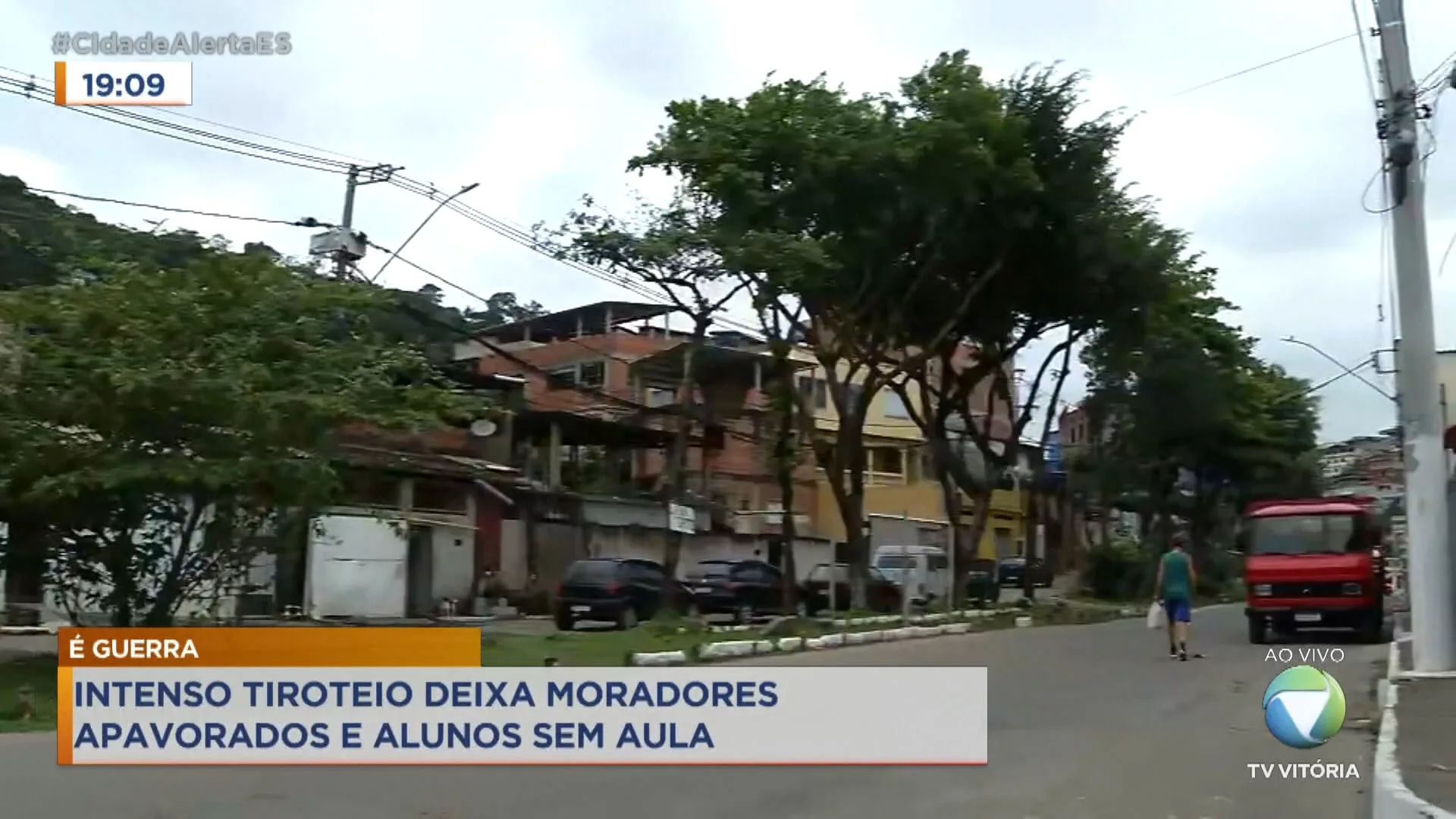 Tiroteio e alunos sem aula