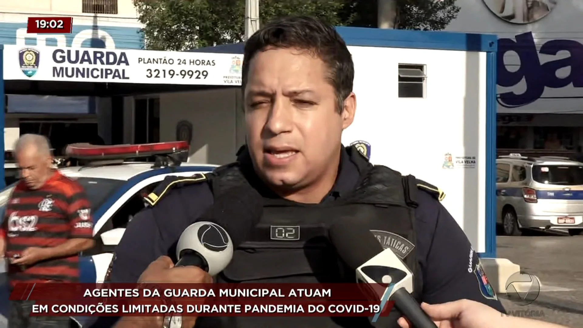 Guarda municipal muda a rotina por conta do Coronavírus