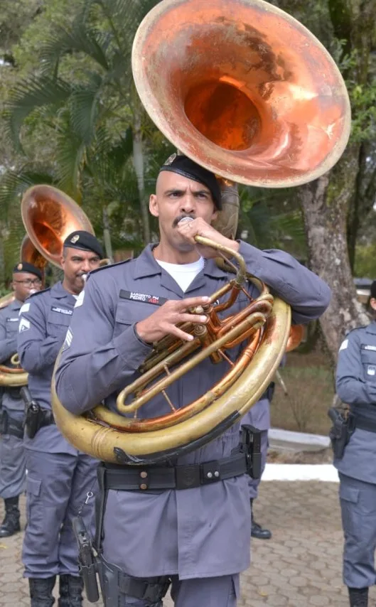 Dia do Músico: sargento da PM realiza sonho de infância ao entrar para banda militar