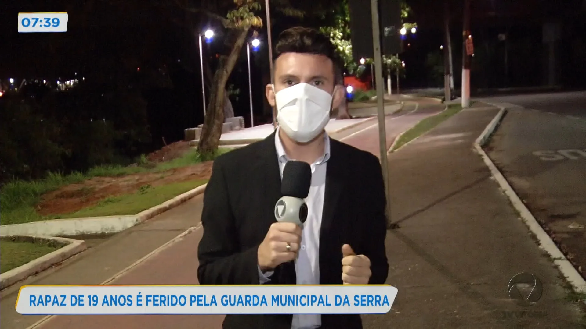 Rapaz de 19 anos é ferido pela guarda municipal da Serra