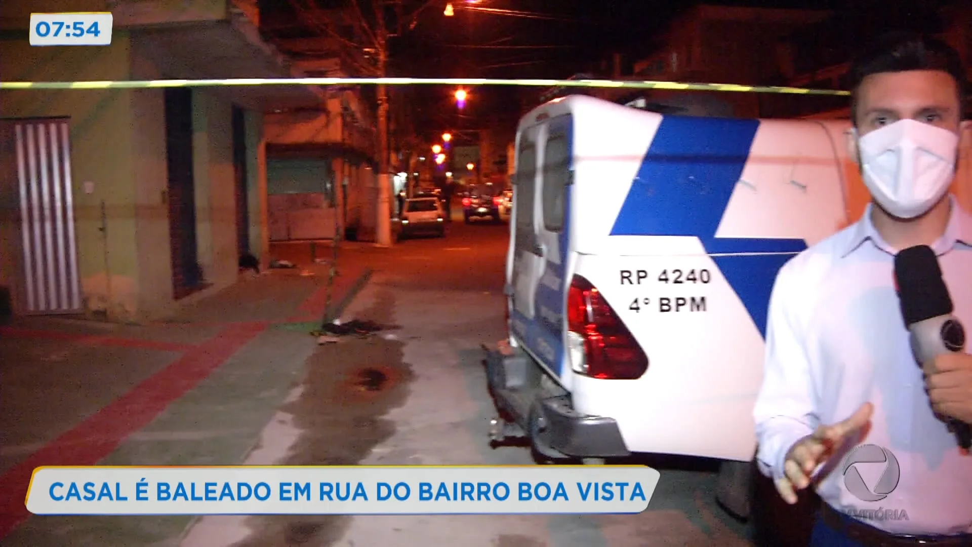 Casal é baleado em rua do bairro Boa Vista