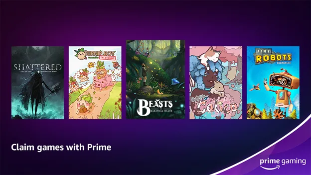 Prime Gaming está com 23 games gratuitos no total