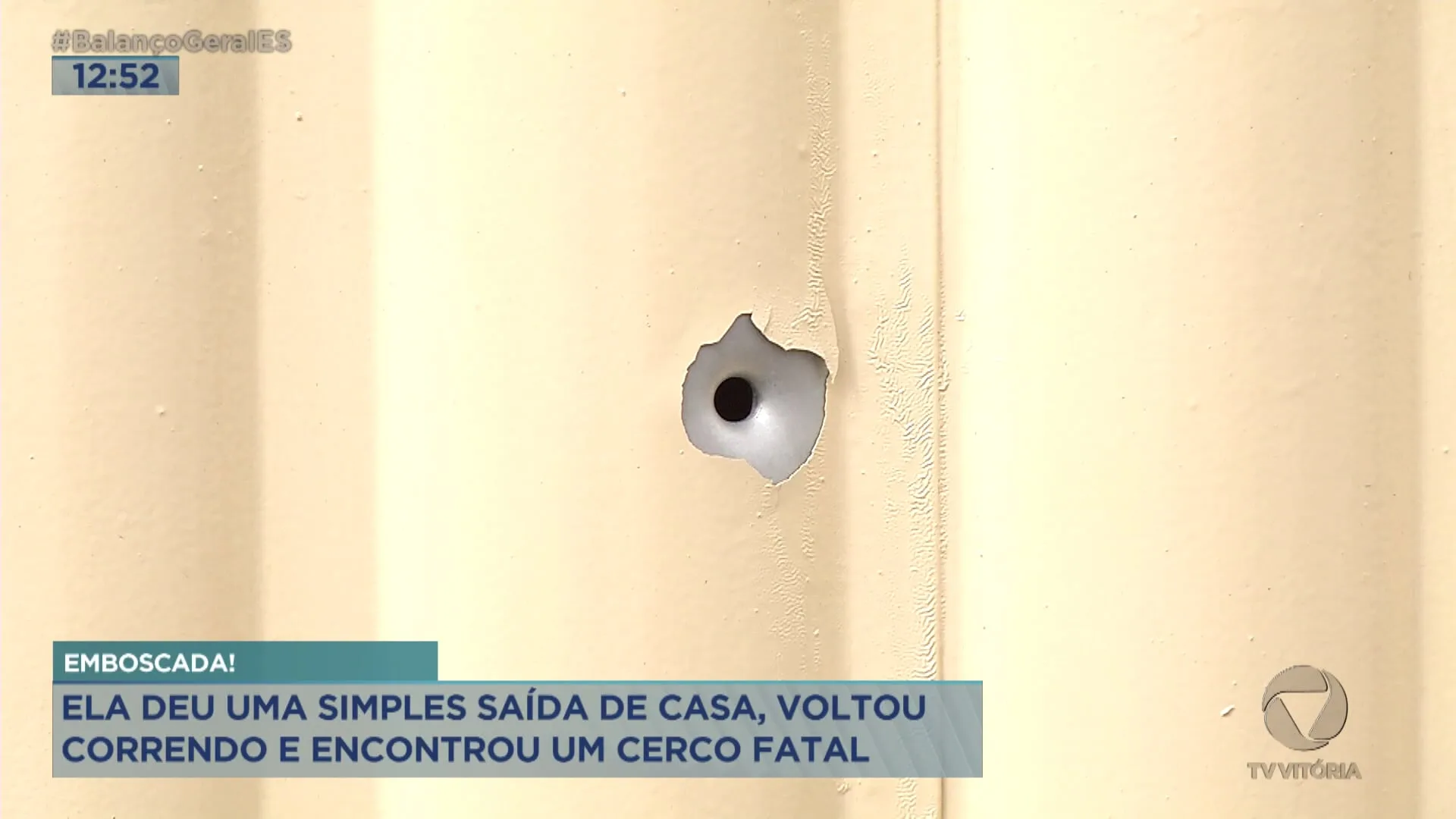 Mulher é assassina na porta de casa em Serra