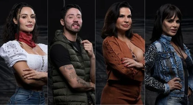 Aline Mineiro, Rico Melquiades, Valentina Francavilla e Solange Gomes estão na Roça em A Fazenda 13!