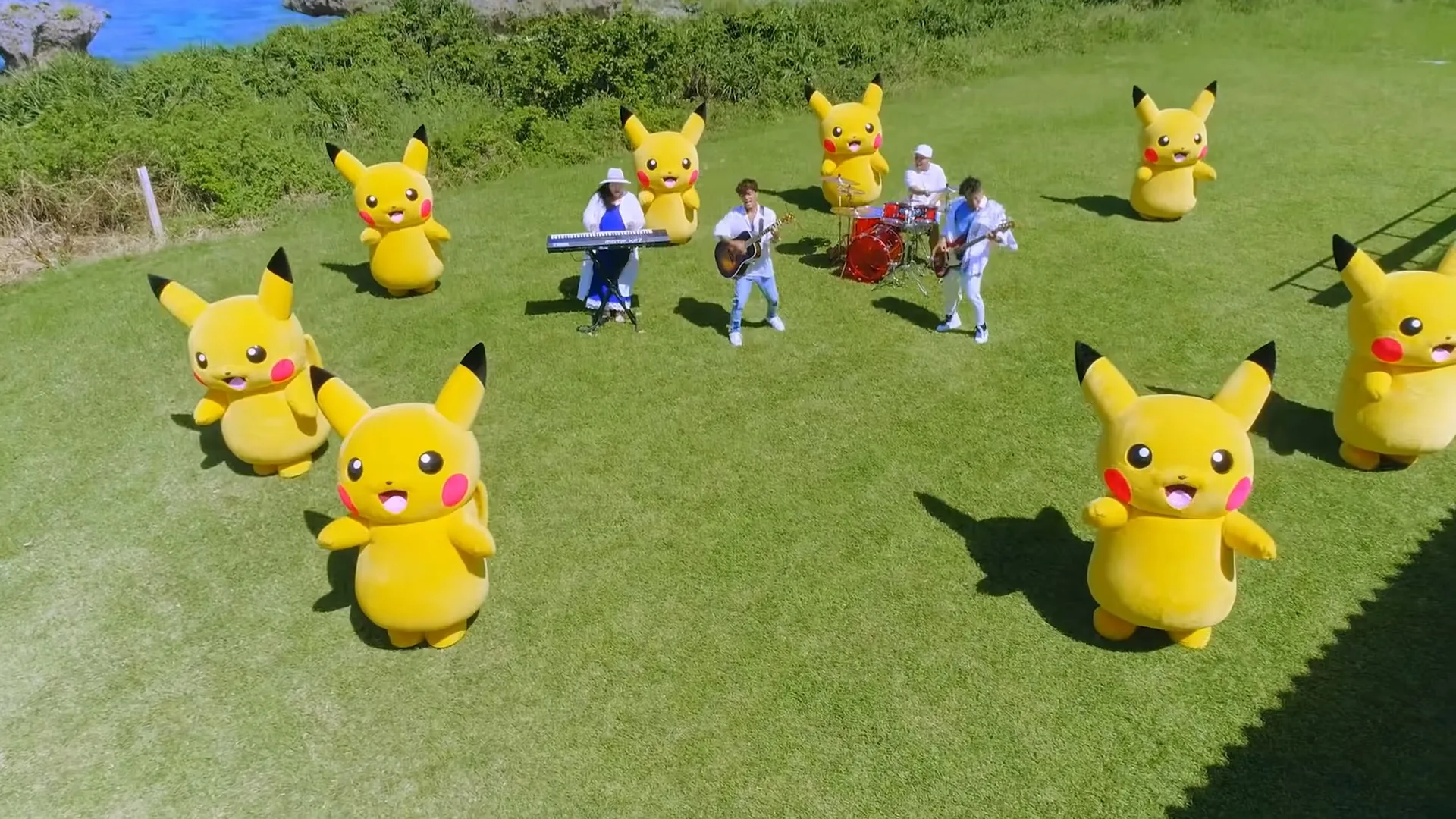 Confira aqui o novo clipe da banda HY com vários Pikachus dançando