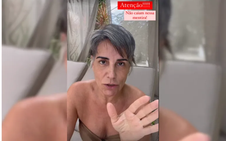 Gloria Pires denuncia produto de beleza que usa imagem dela sem autorização: "Não caiam nessa"