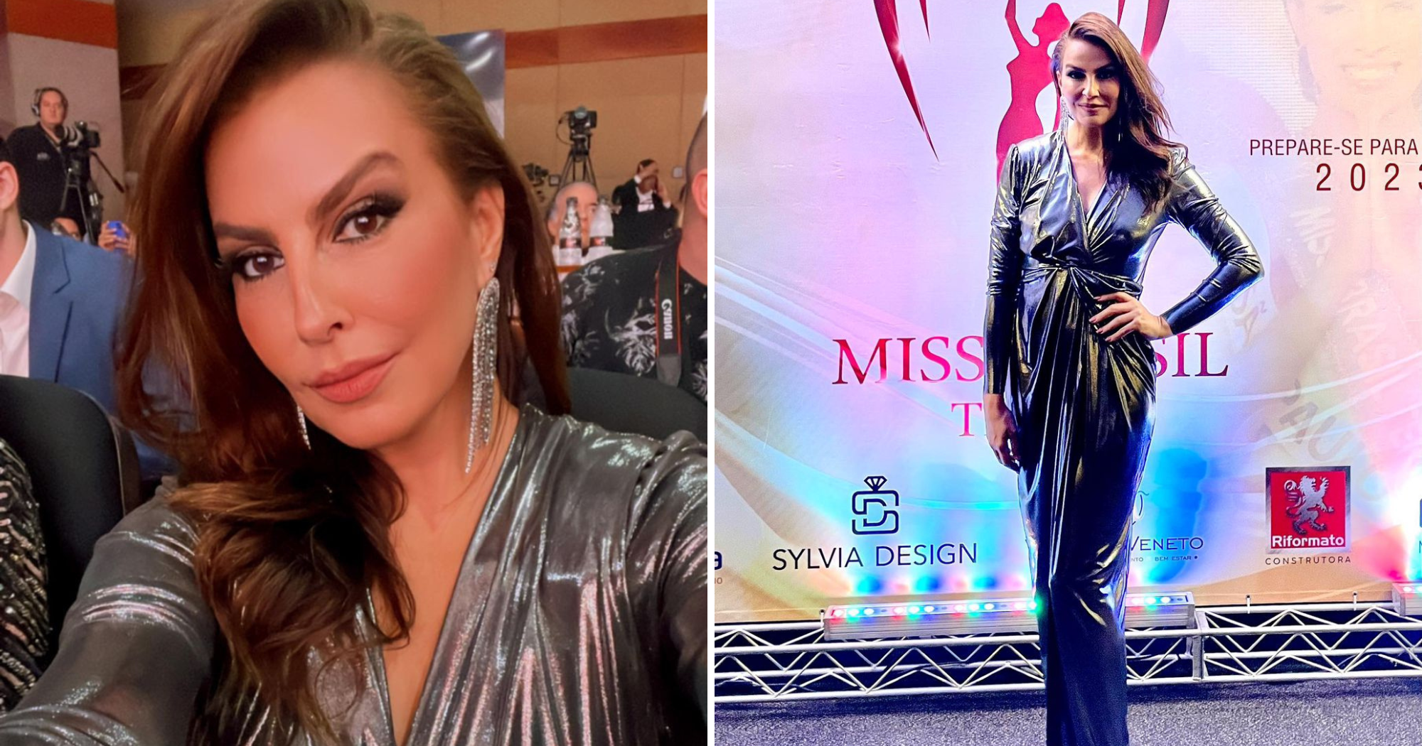 Capixaba Miss Brasil 1996, Anuska Prado surge exuberante em evento. Veja fotos!