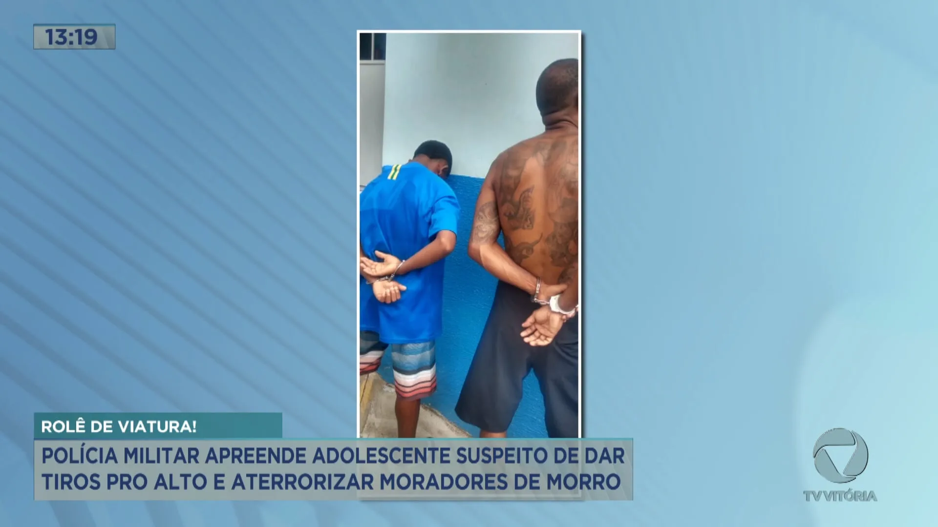 Polícia Militar apreende adolescente envolvido em tiroteio