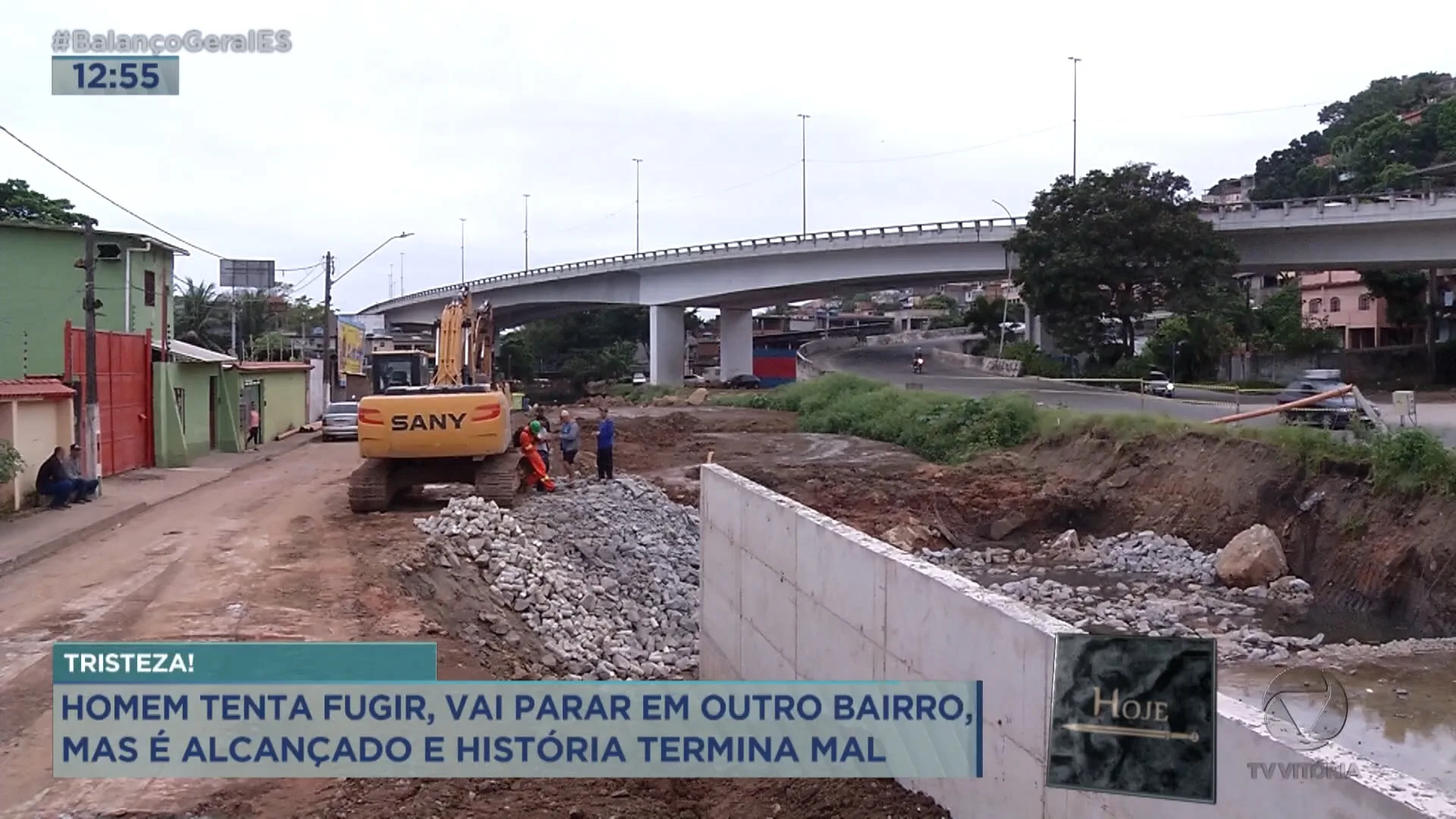 Homem tenta fugir, vai parar em outro bairro, mas é alcançado e história termina mal