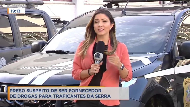 Polícia prende suspeito de fornecer drogas para traficantes na Serra
