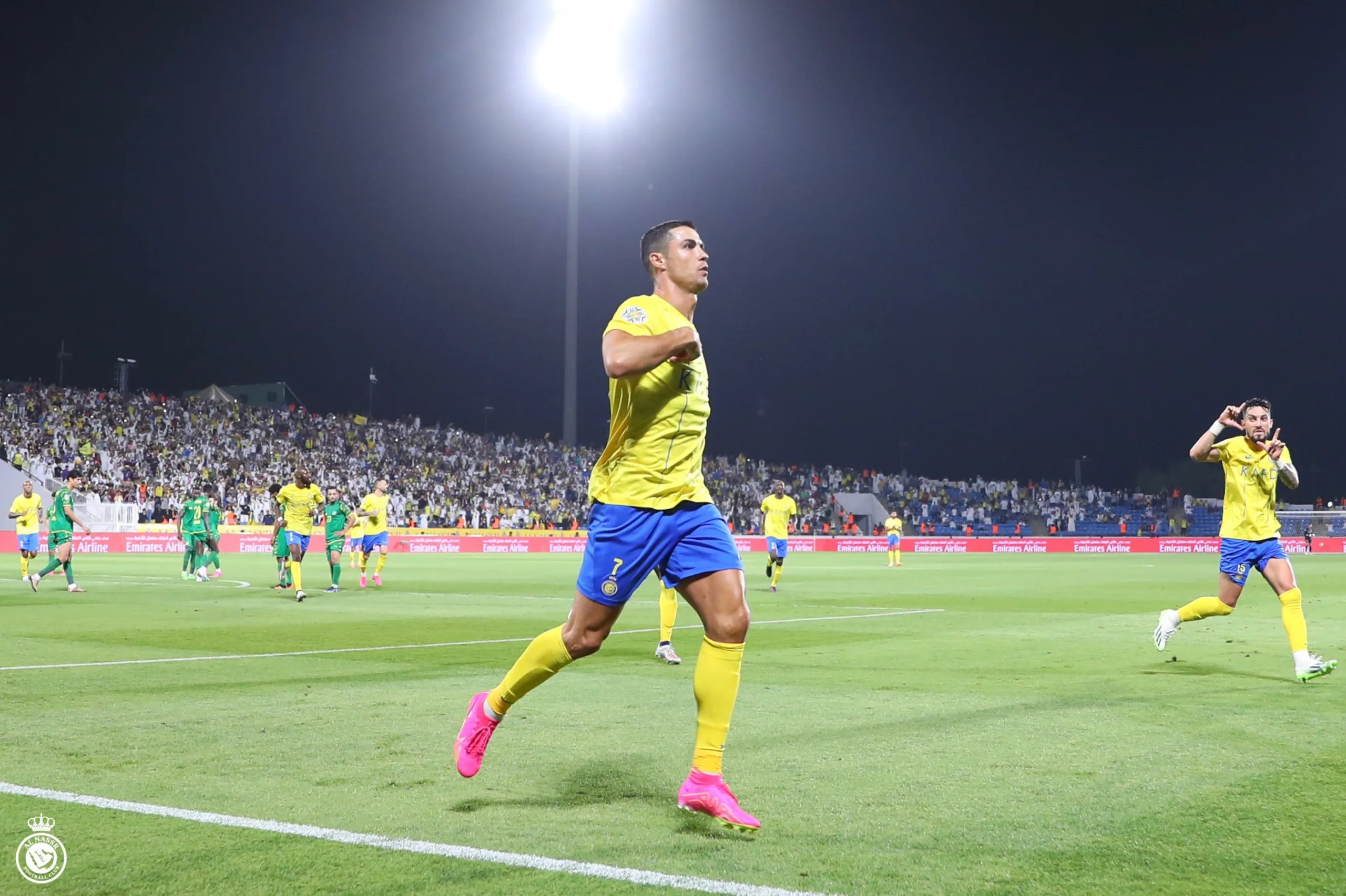 Cristiano Ronaldo marca e coloca o Al-Nassr na final da Copa Árabe de Clubes Campeões