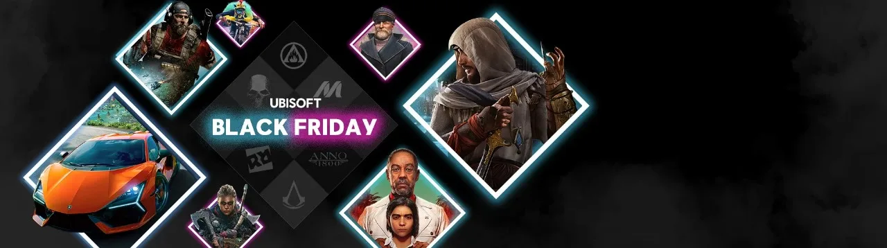 Promoções de Black Friday da Ubisoft têm jogos com até 80% de desconto