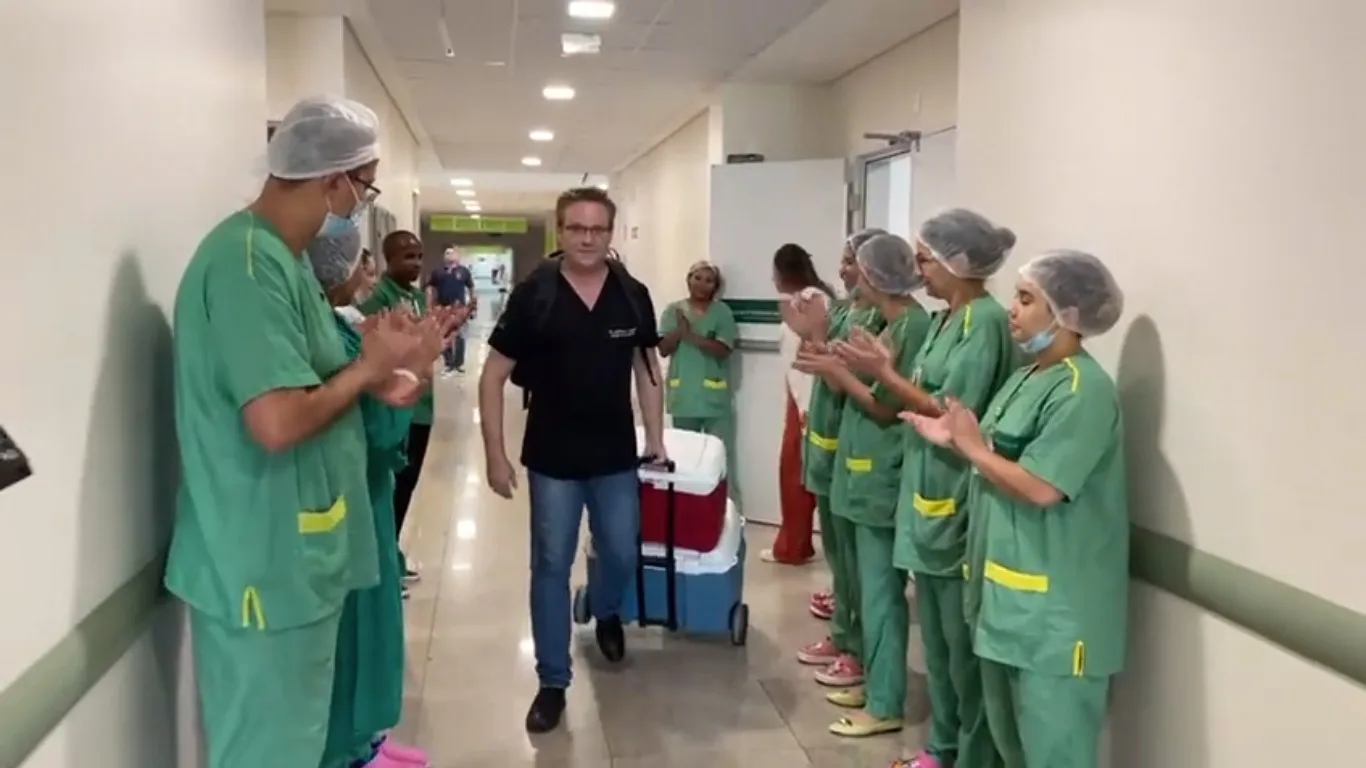 VÍDEO| Hospital de Cachoeiro recebe primeira captação de órgãos para transplante