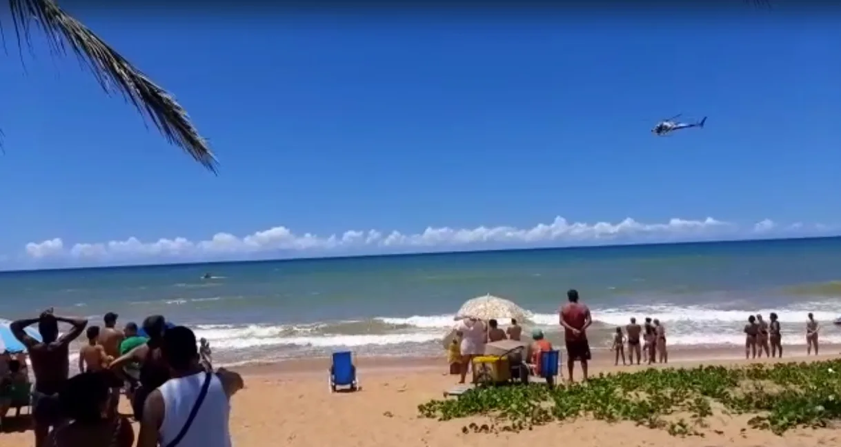 VÍDEO | Menino de 9 anos morre afogado na Praia de Jacaraípe, na Serra