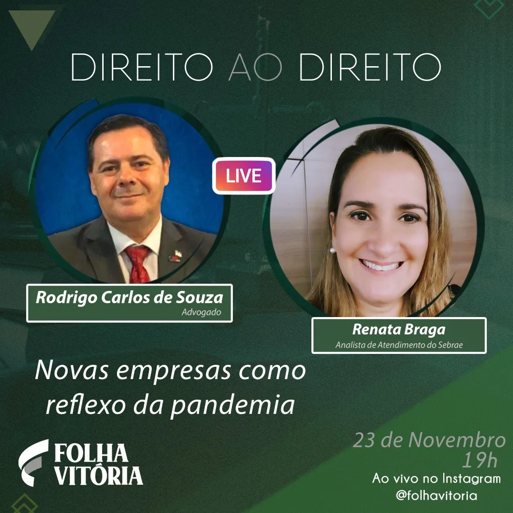 Live do Folha: analista do Sebrae fala sobre empresas que surgiram por conta da pandemia